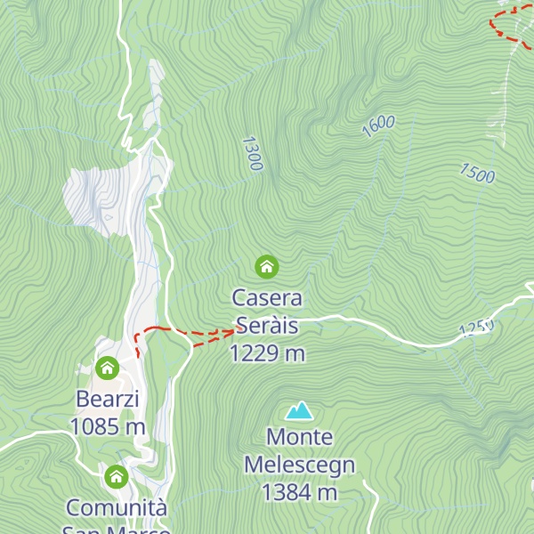 Map of Casera Seràis