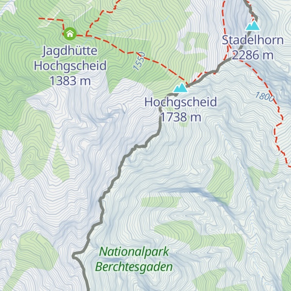 Map of Ameisknockenkogel
