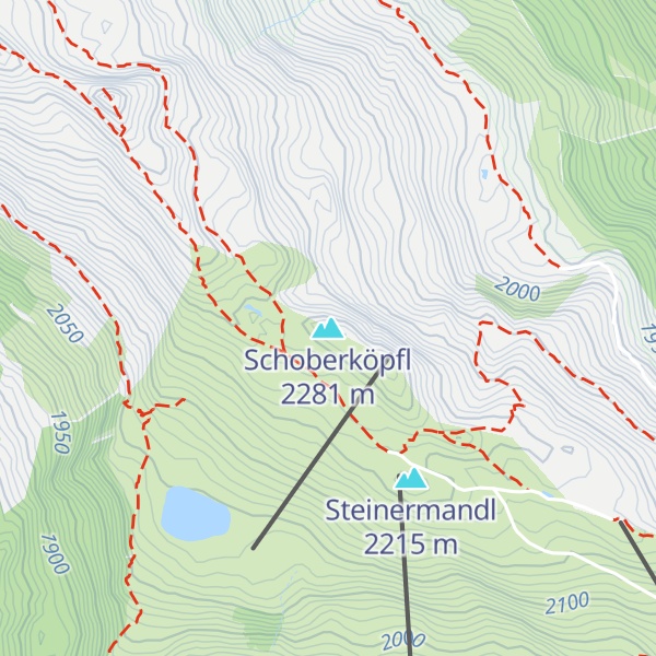 Map of Schoberköpfl