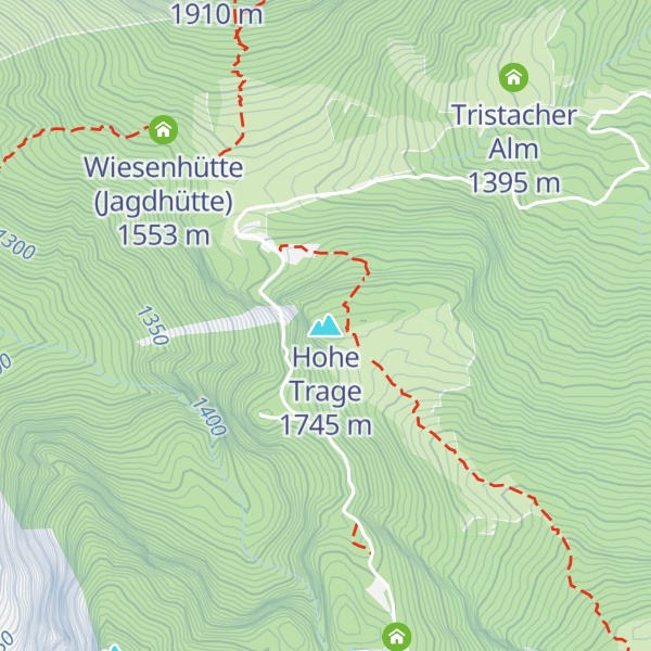 Map of Hohe Trage