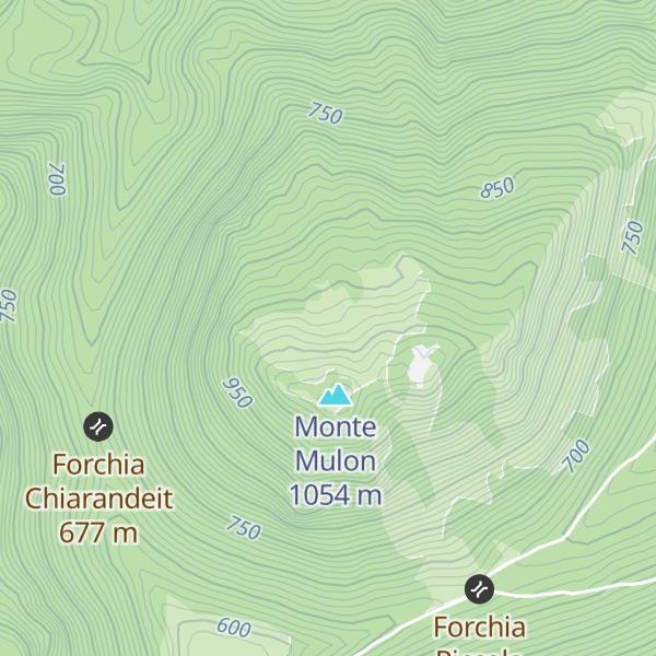 Map of Malga Fioretto Siega