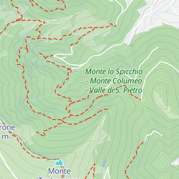 Map of La Colonna