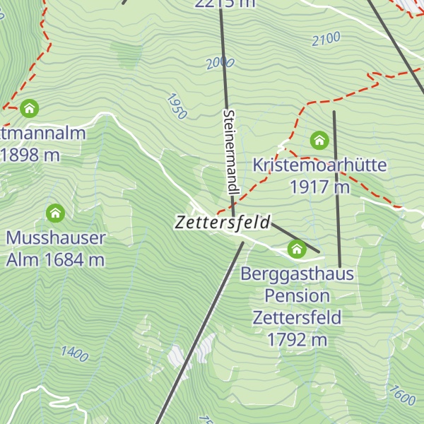 Map of Die Alm