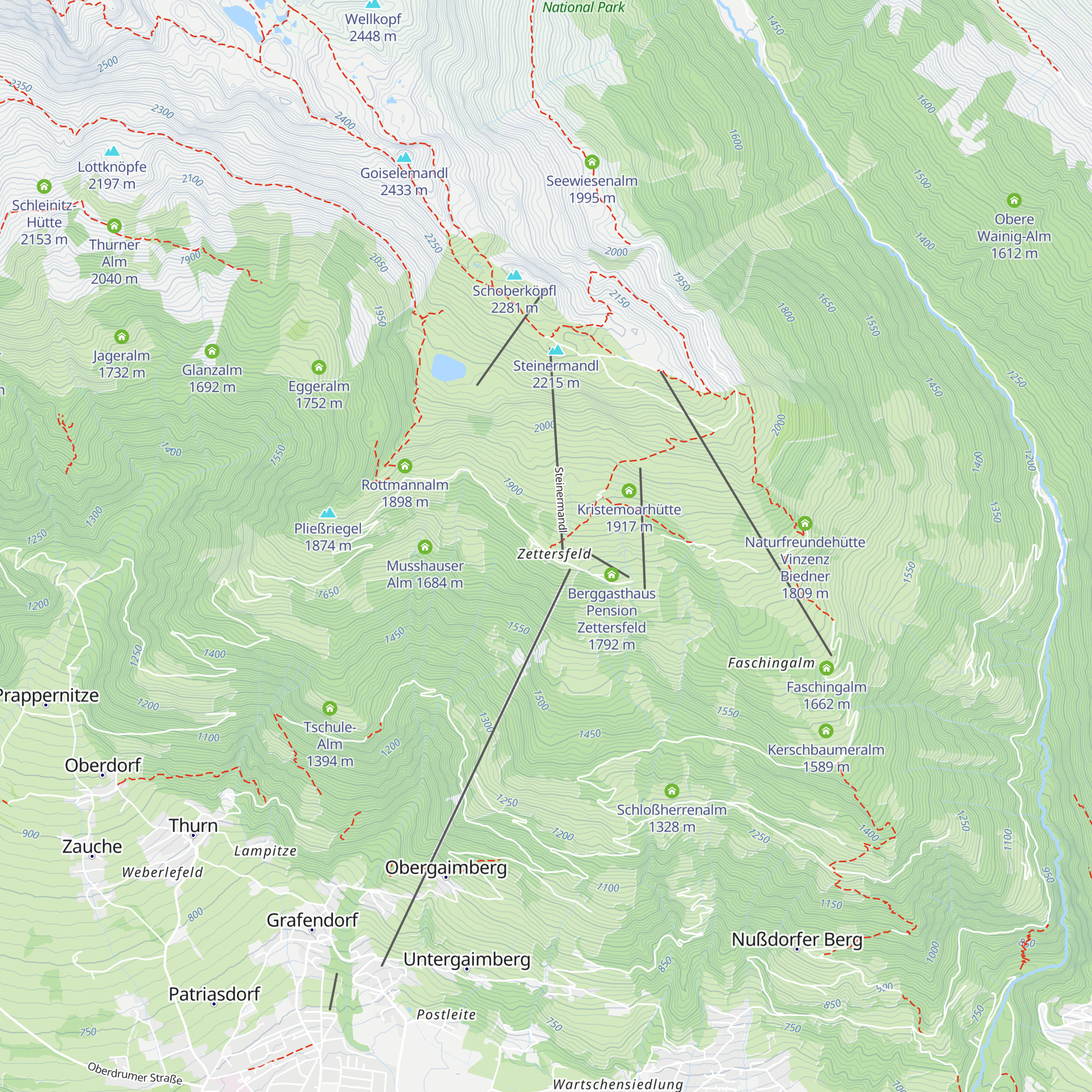 Die Alm map
