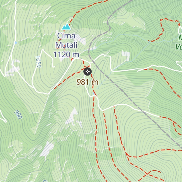 Map of Rifugio Valmare