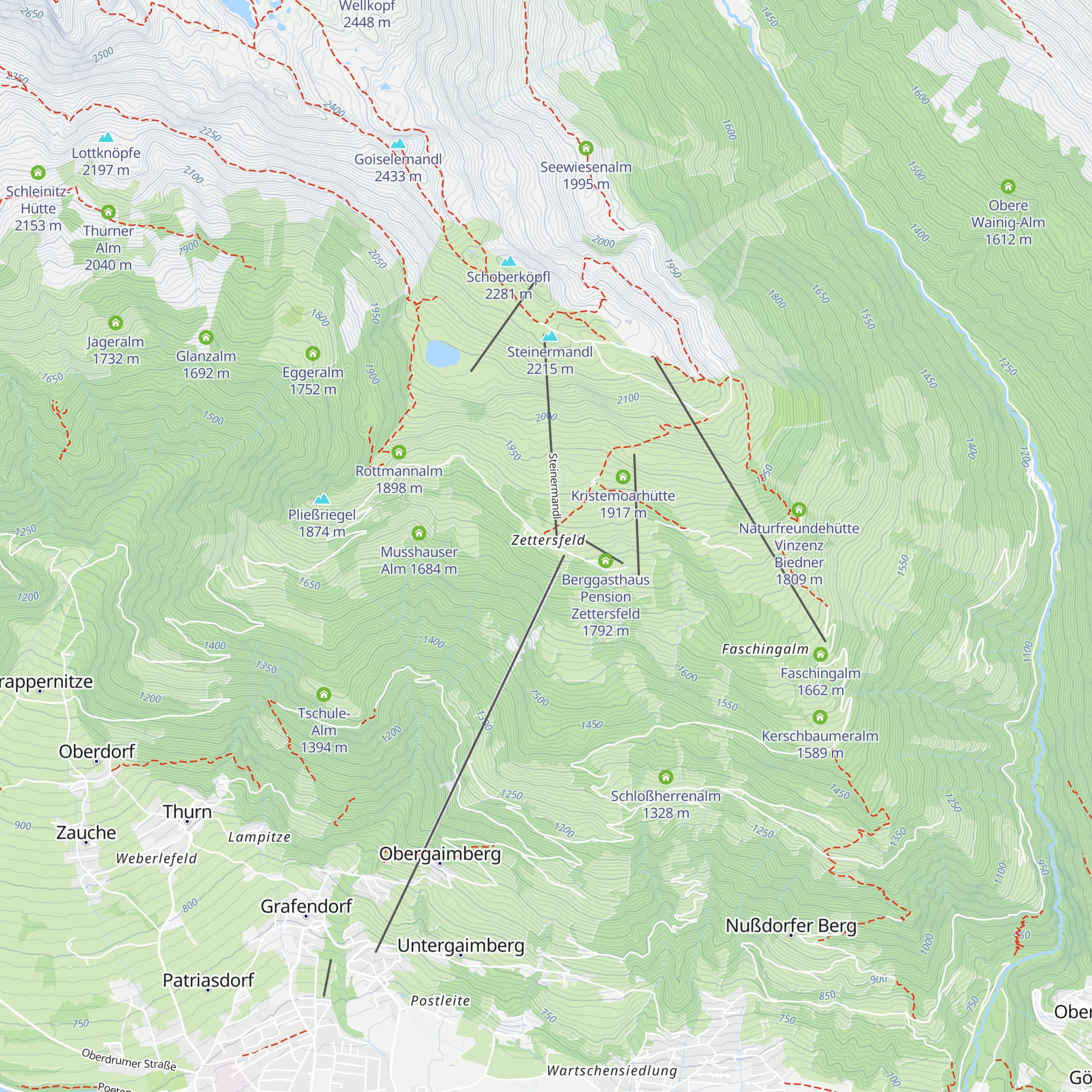 Pepo's am Berg map