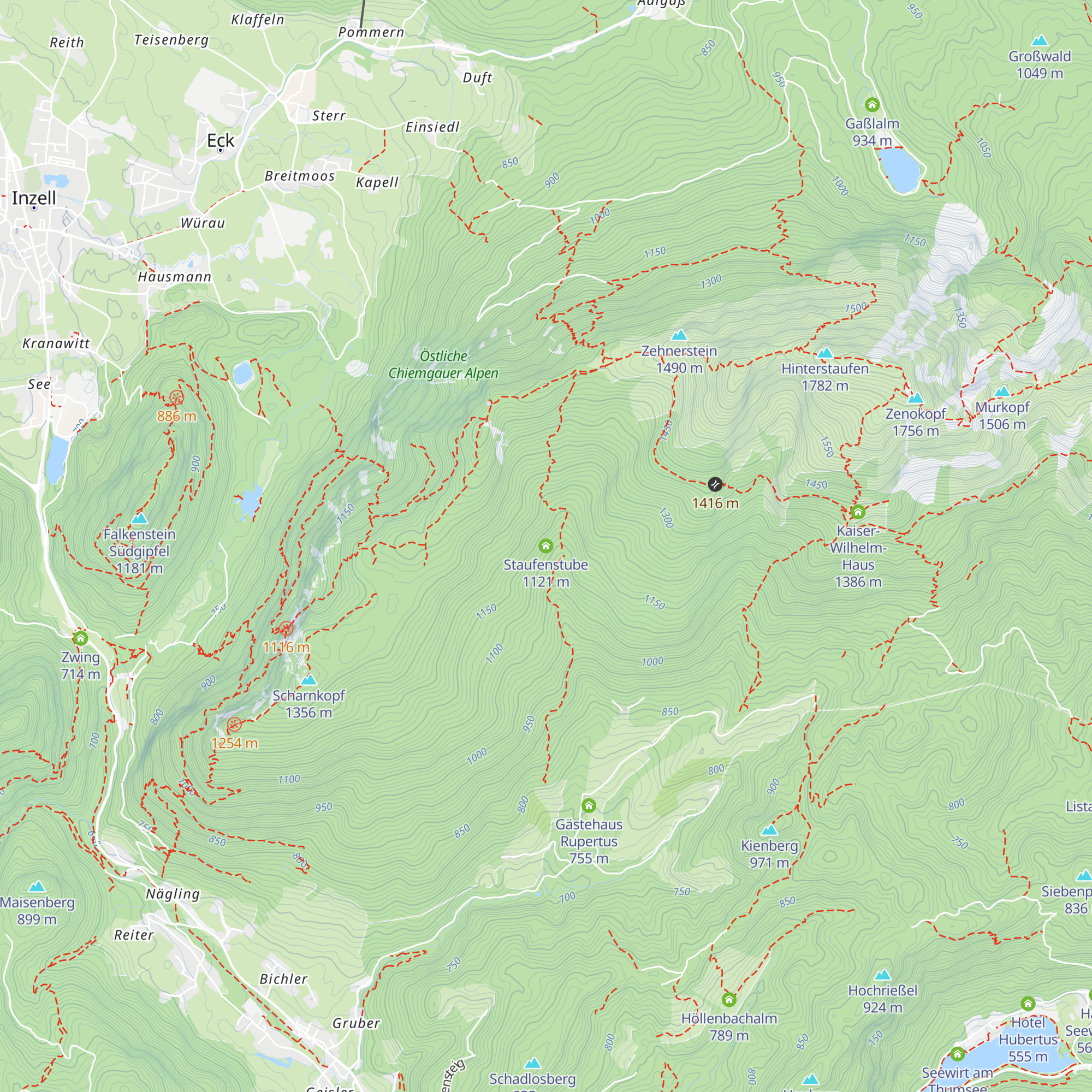 Staufenstube map