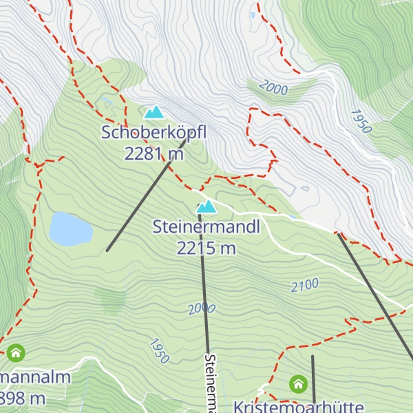 Map of Steinermandl