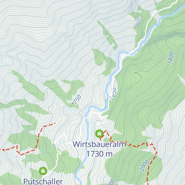 Map of Äußere Ebenalm
