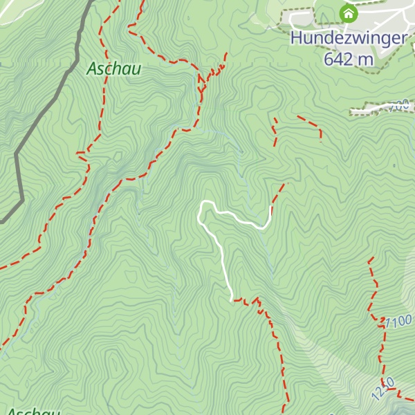 Map of Rastnock-Diensthütte