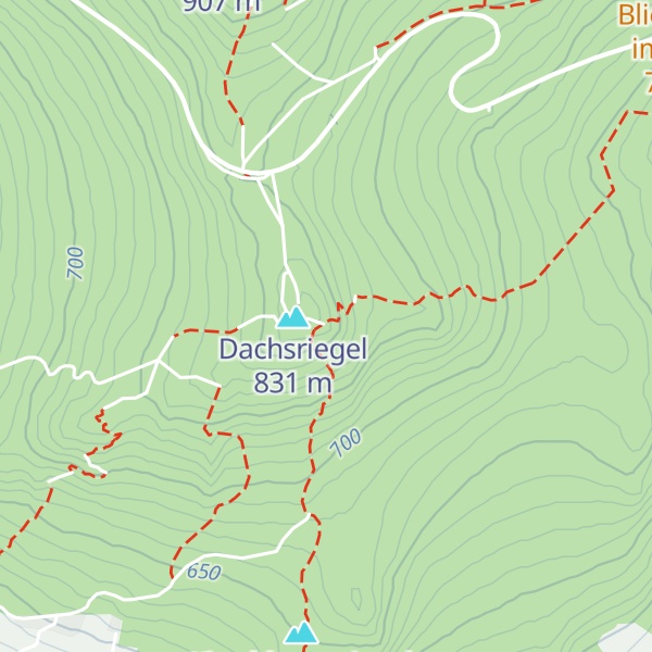 Map of Dachsriegel Berghütte