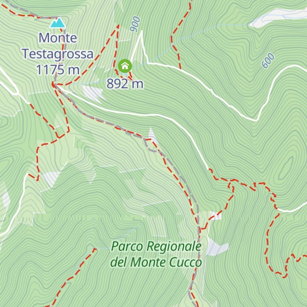 Map of Monte Pratiozzo