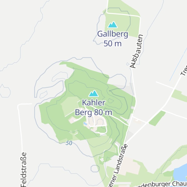 Map of Kahler Berg