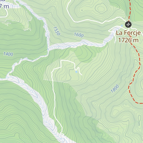 Map of Casera Valuta