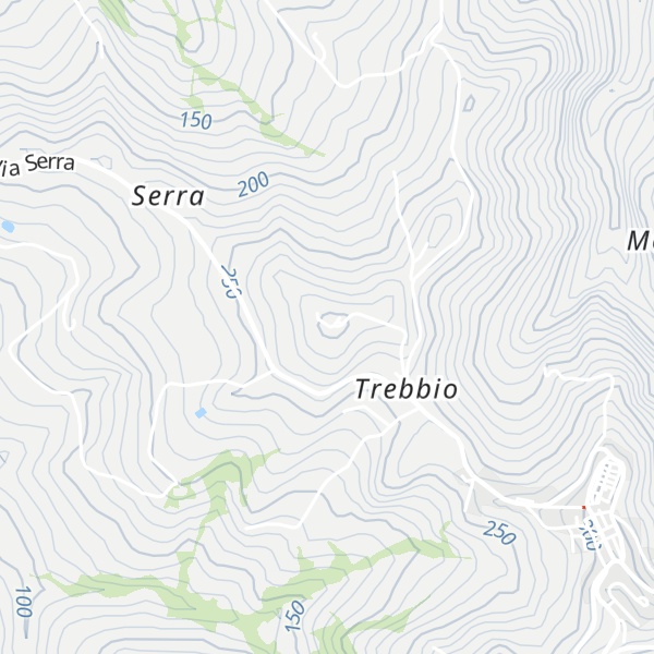 Map of Monte Calvello