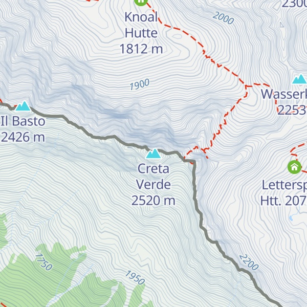 Map of Creta Verde