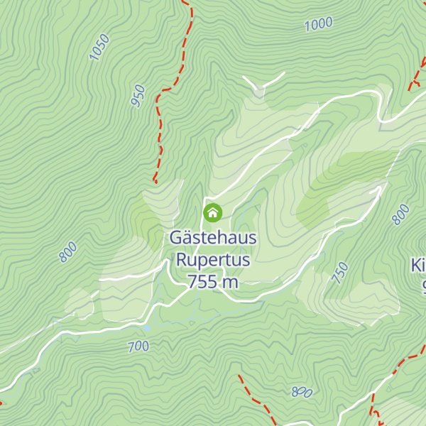 Map of Gästehaus Rupertus