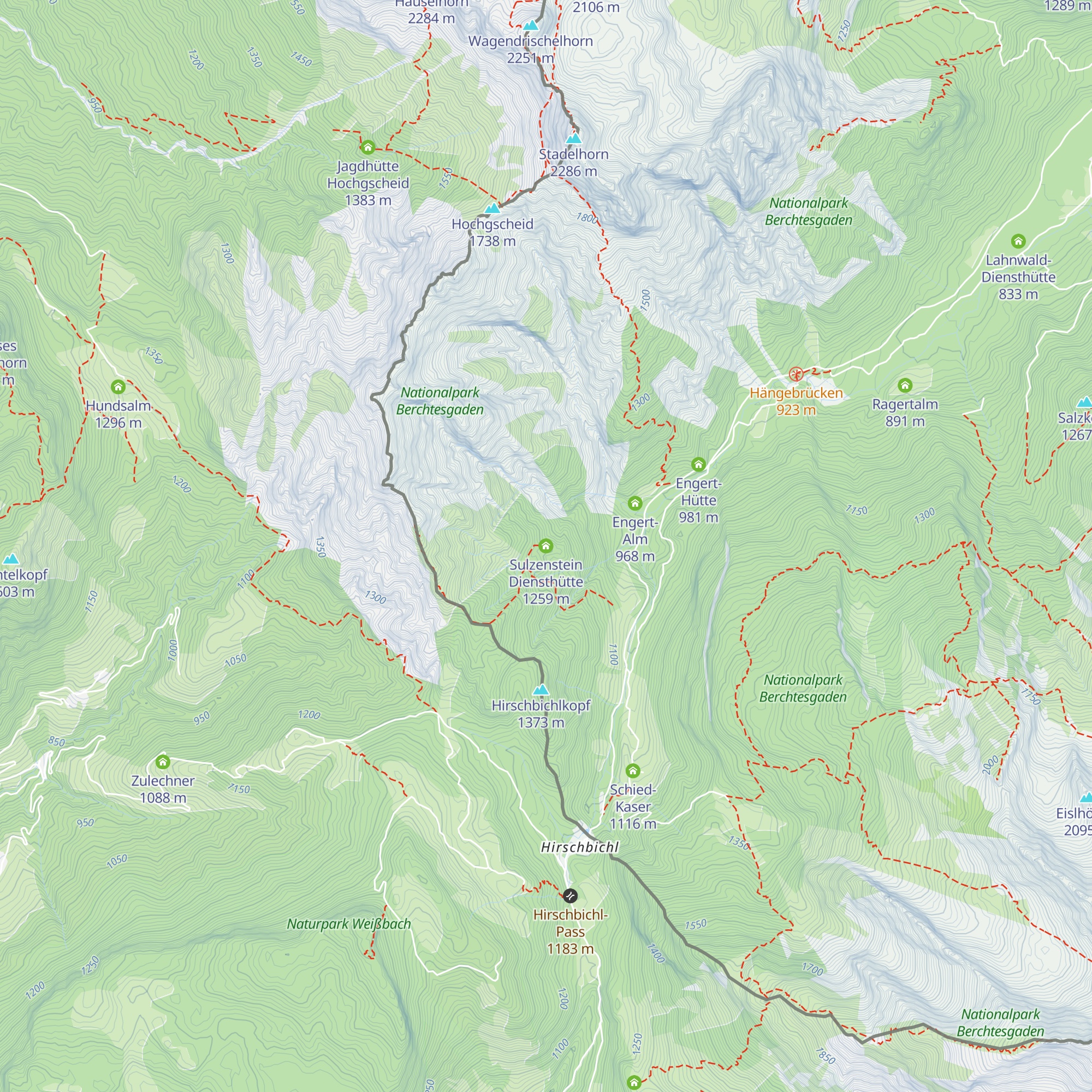 Sulzenstein Diensthütte map