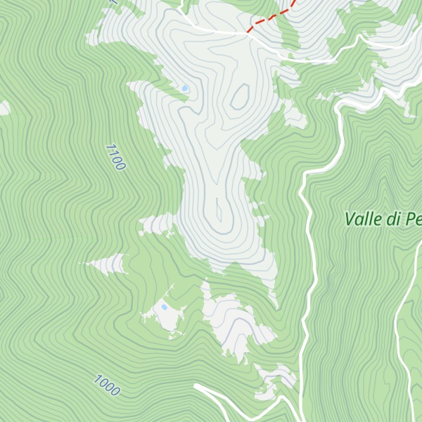 Map of Monte Pradafitta