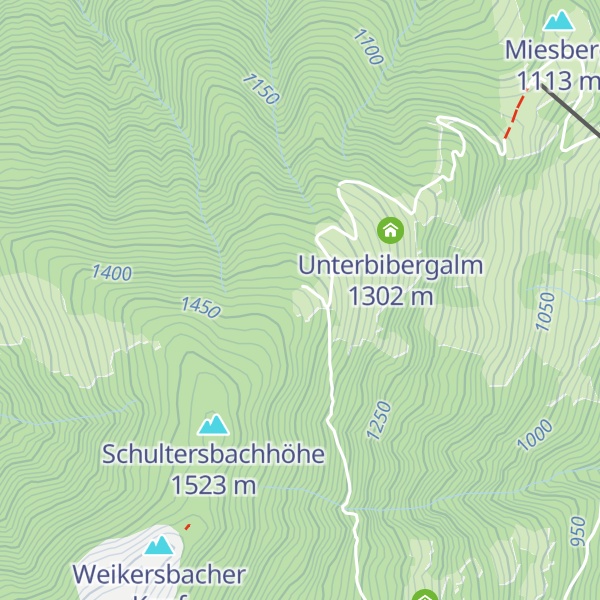 Map of Berggasthof Biberg