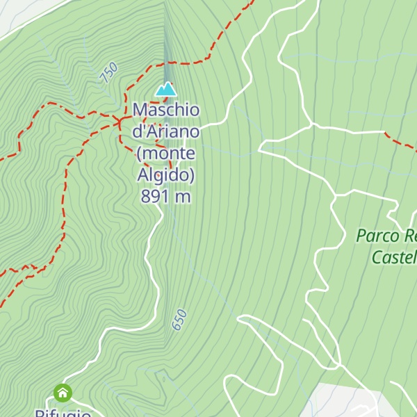 Map of Colle del Vescovo