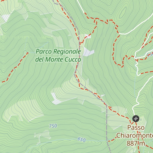 Map of Cima Filetta