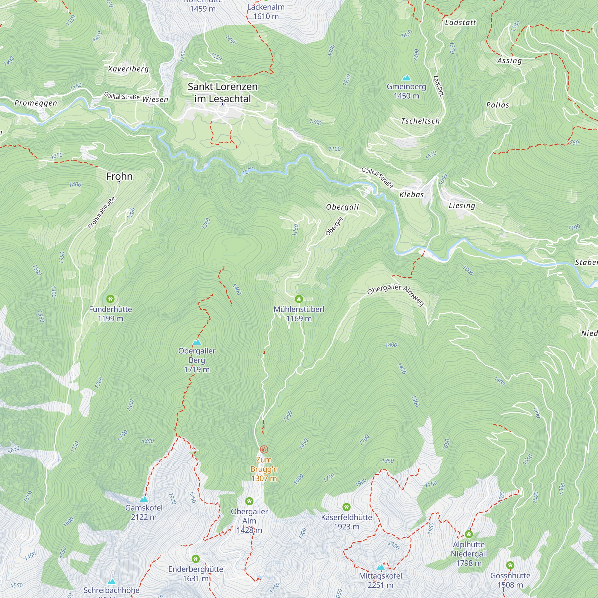 Mühlenstüberl map