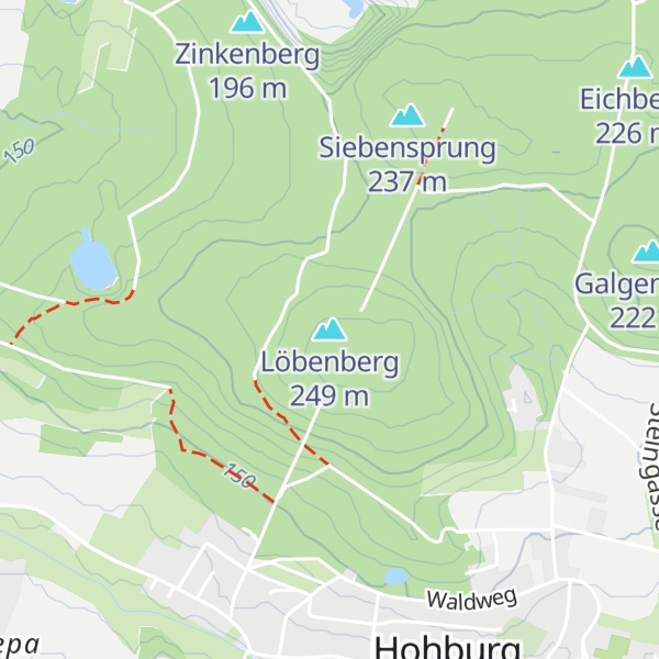 Map of Löbenberg