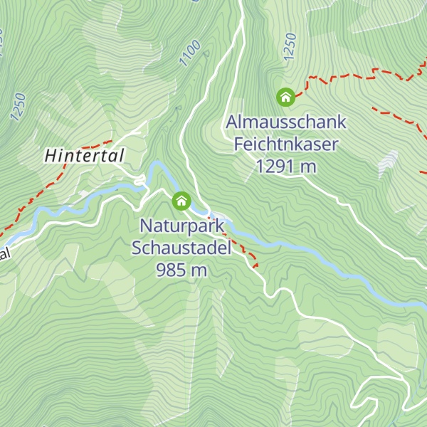 Map of Waltlmühlsäge