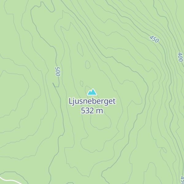 Map of Ljusneberget