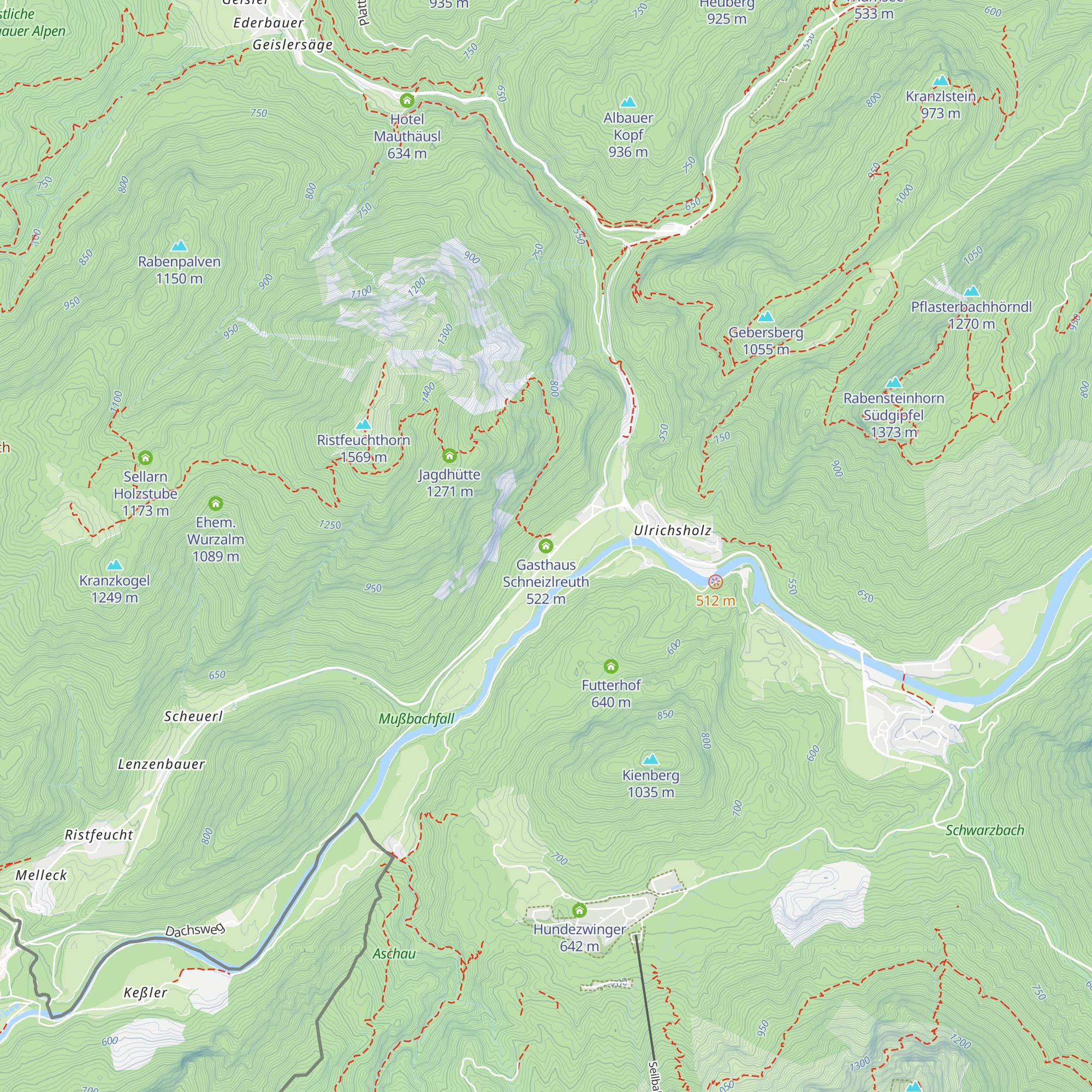 Gasthaus Schneizlreuth map