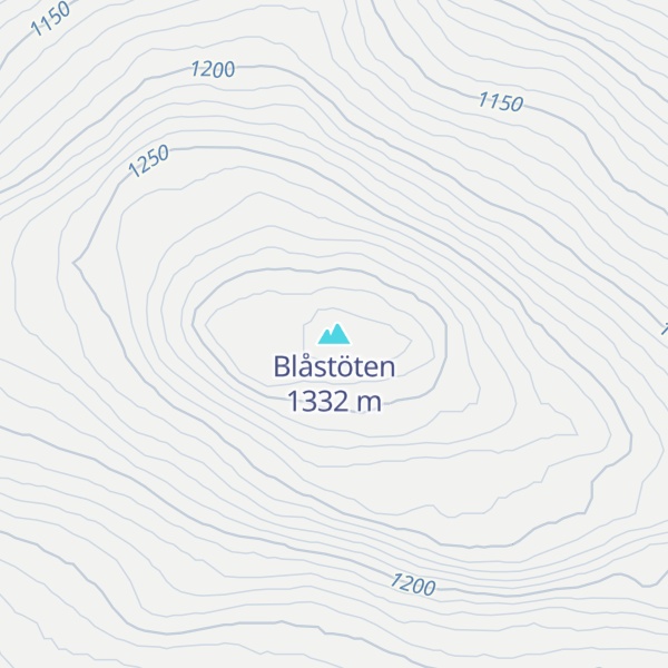 Map of Blåstöten