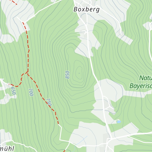 Map of Bernhardsnagel