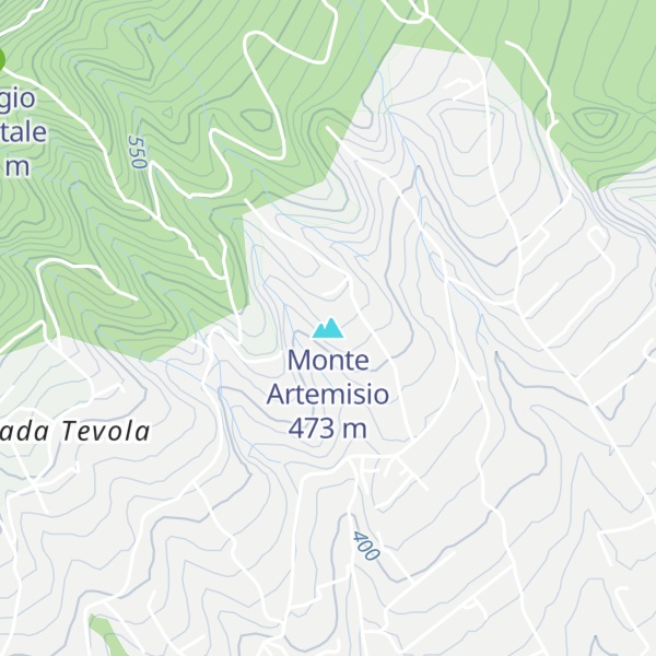 Map of Monte Artemisio