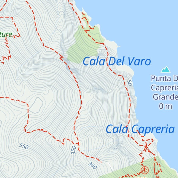 Map of Pizzo del Corvo