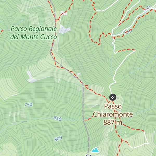 Map of Sasso Grande