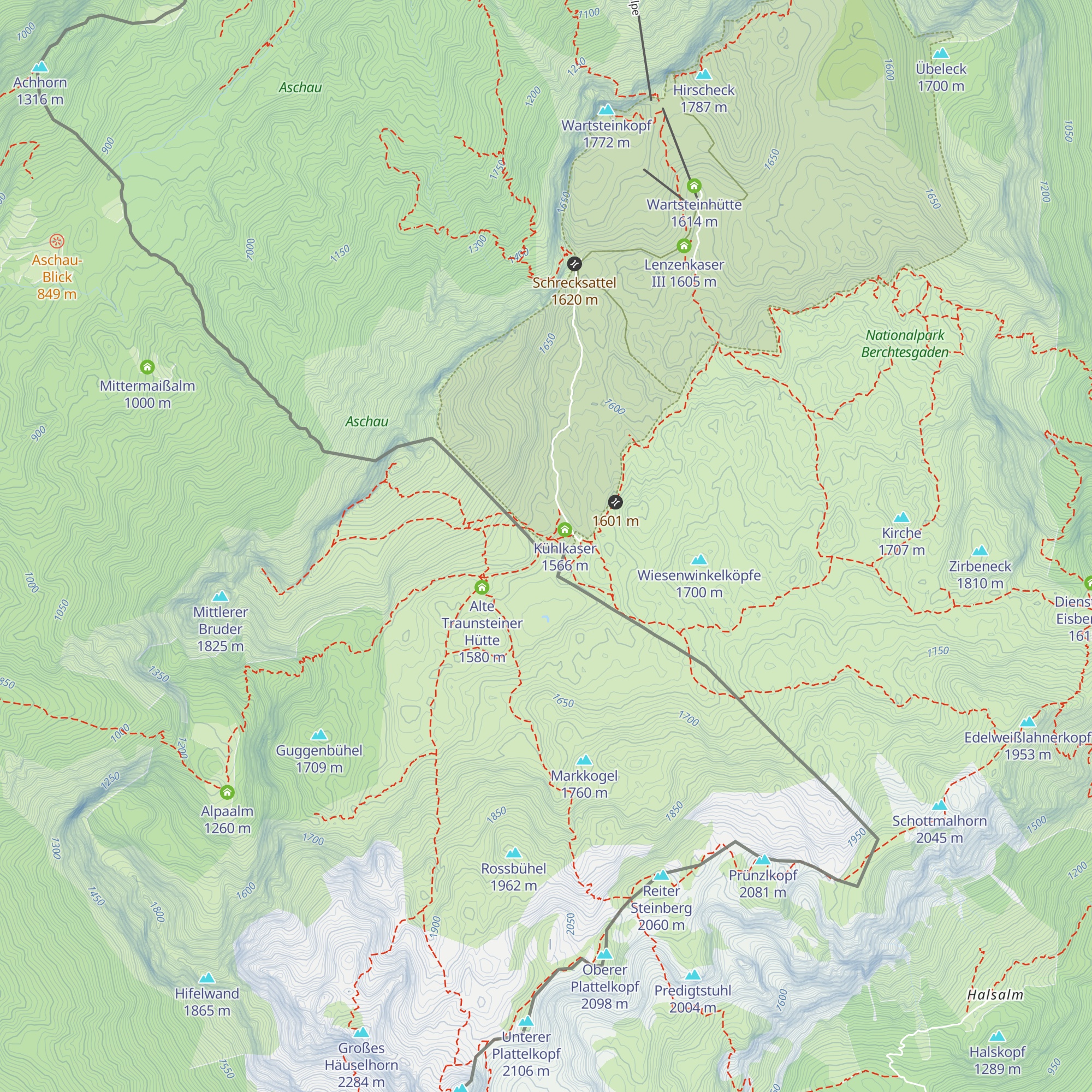 Hoisen-Irgen-Kaser map
