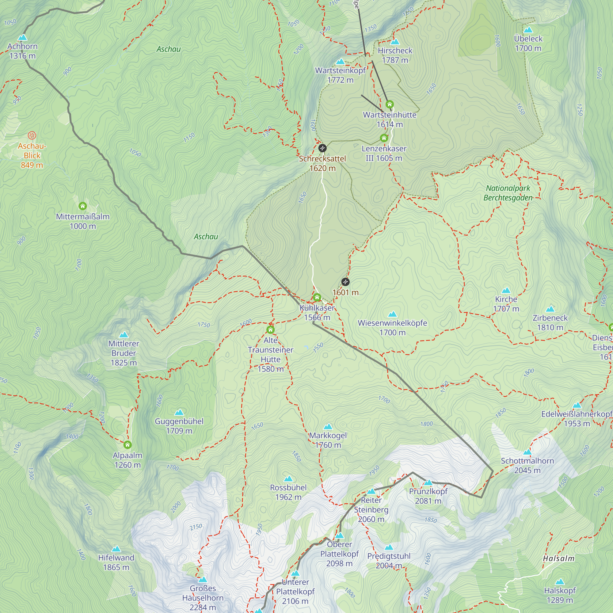 Hoisen-Irgen-Kaser map