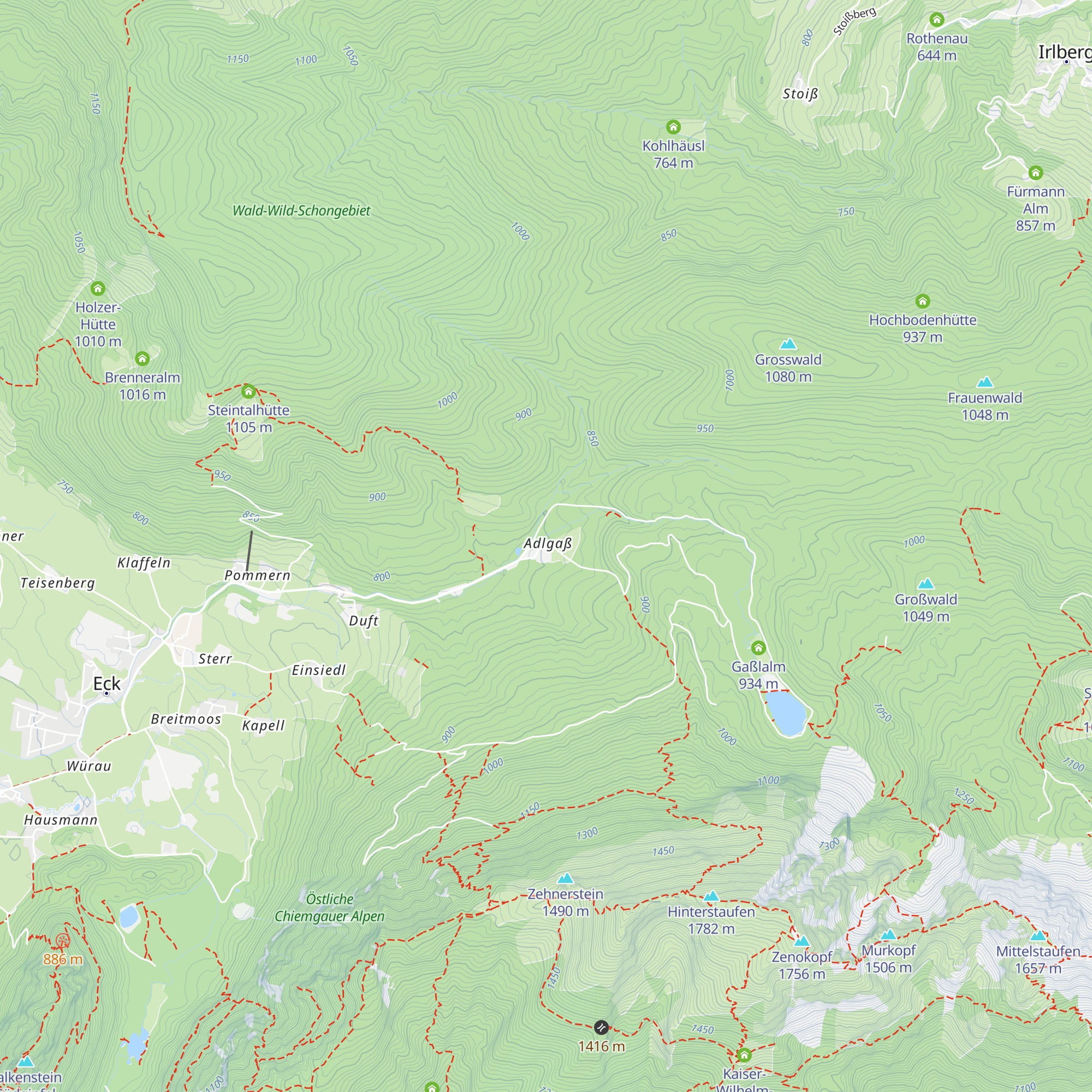 Forsthaus Adlgaß map