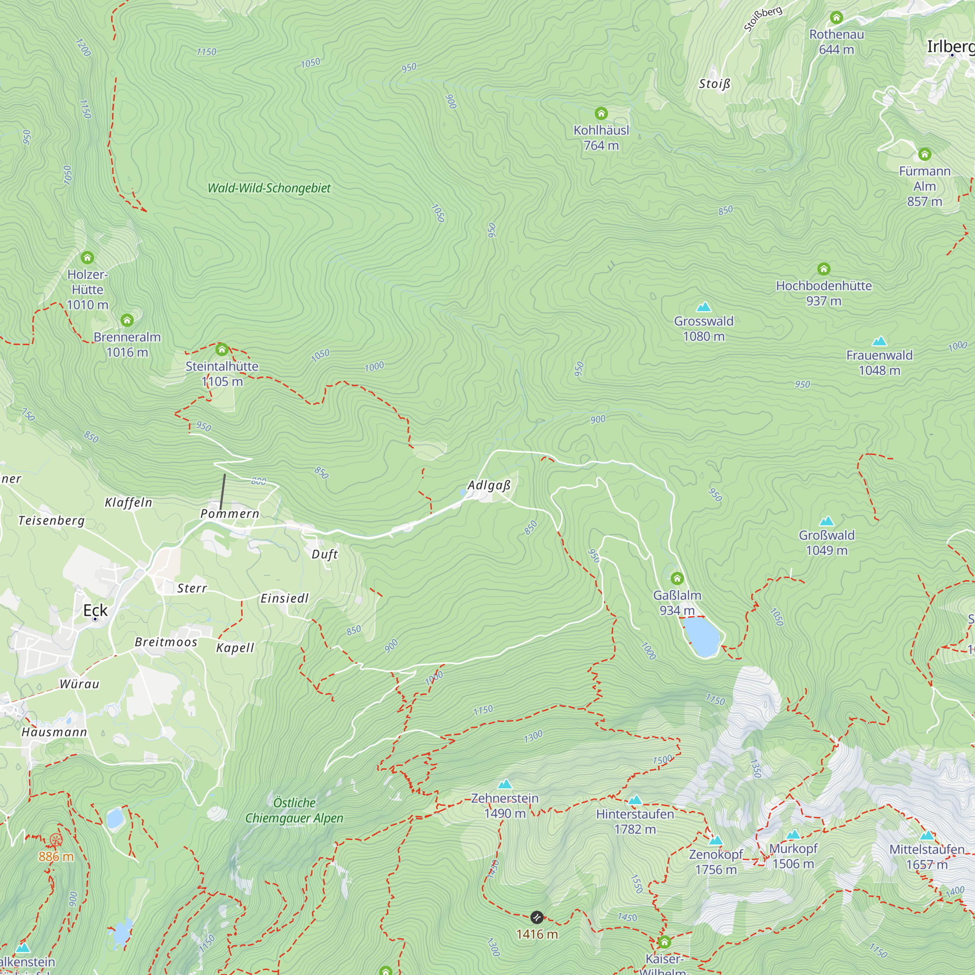 Forsthaus Adlgaß map