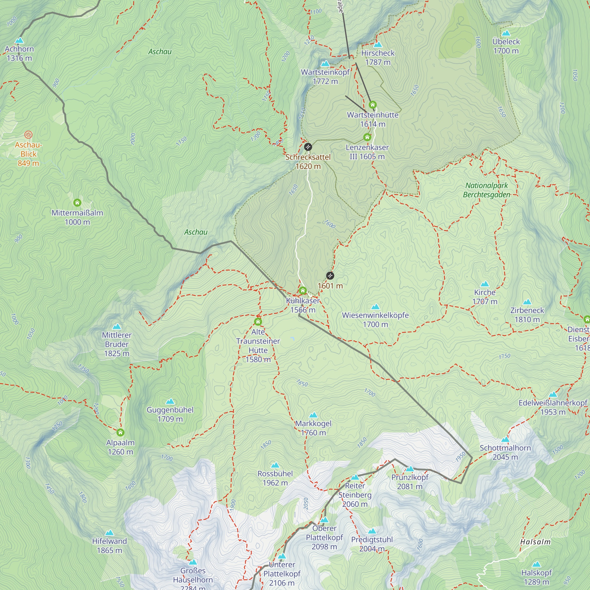 Bayerische Jagdhütte map
