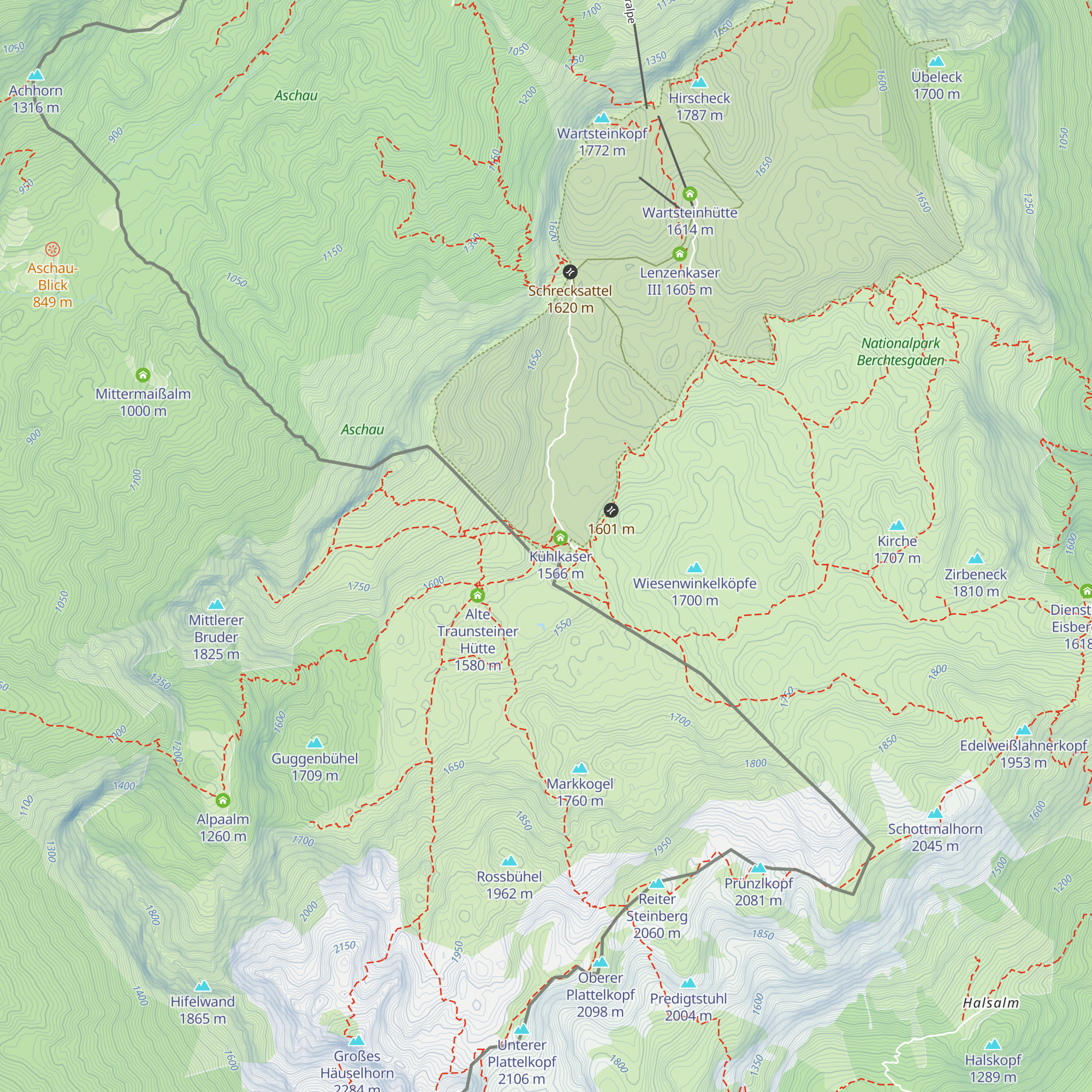 Bayerische Jagdhütte map