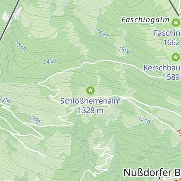 Map of Schloßherrenalm