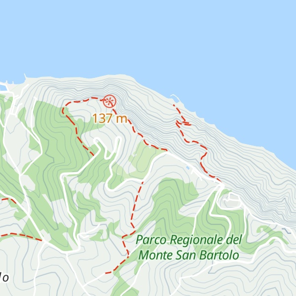 Map of La Montagnola