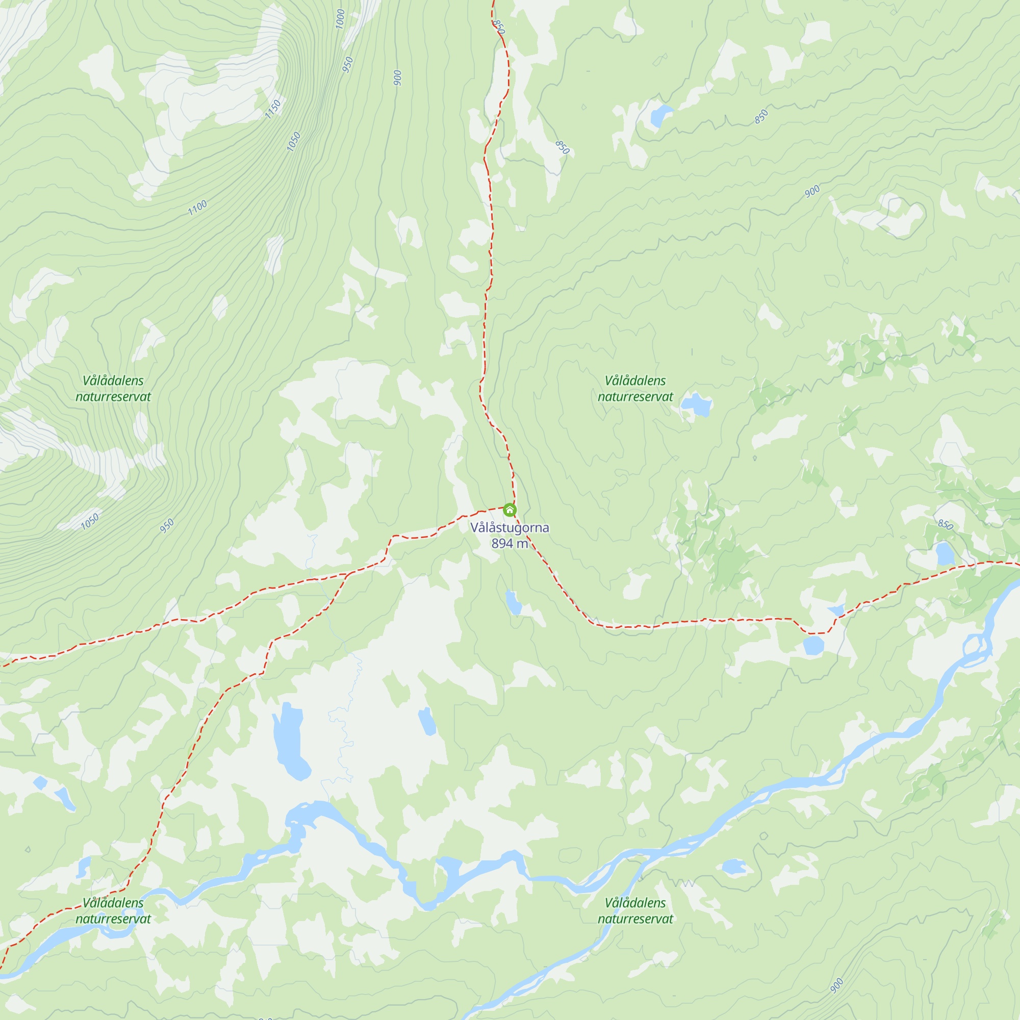 Vålåstugorna map