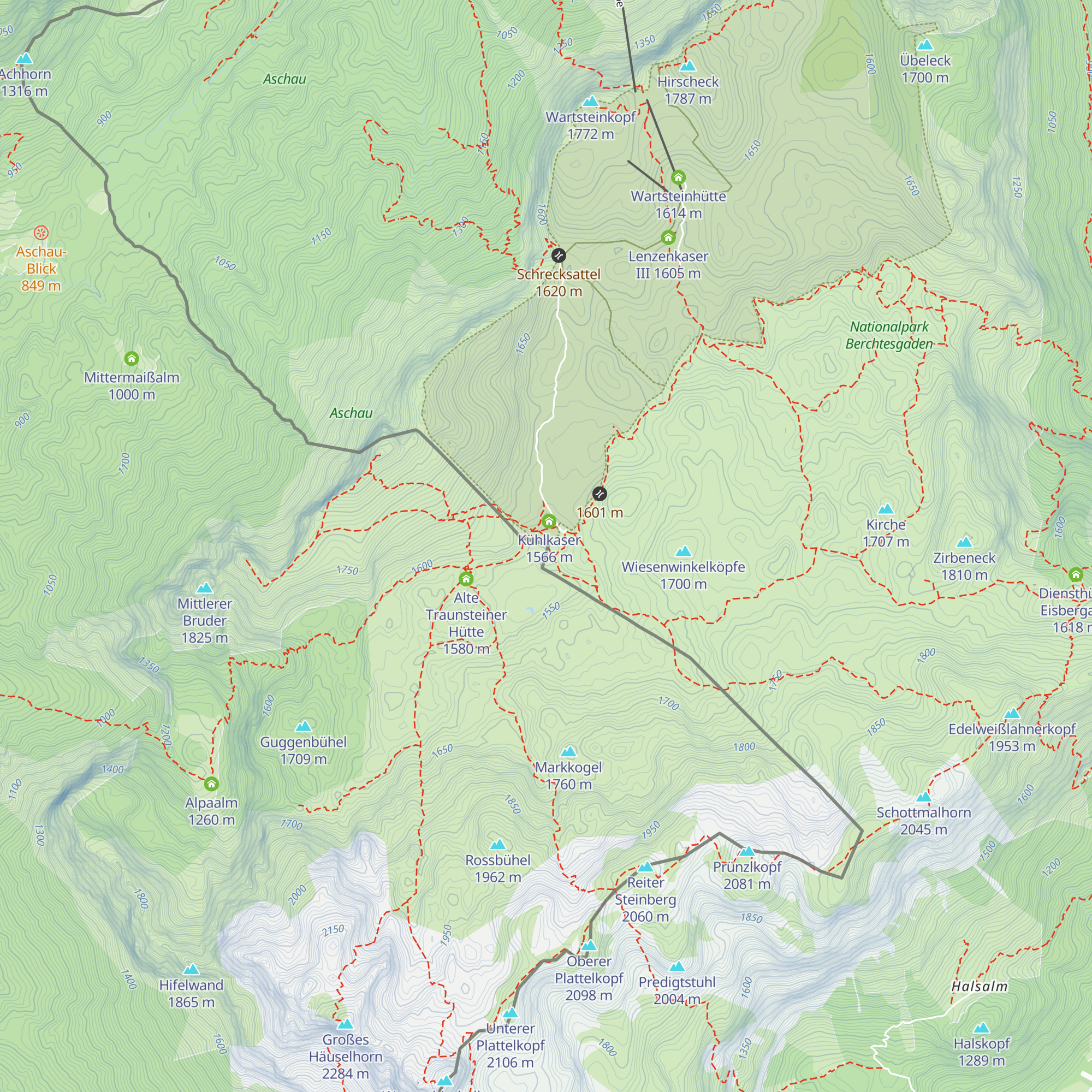 Köstlerkaser map