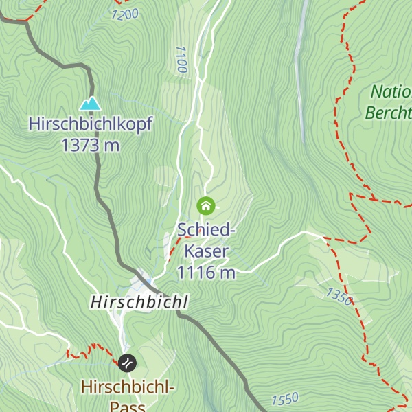 Map of Schied-Kaser