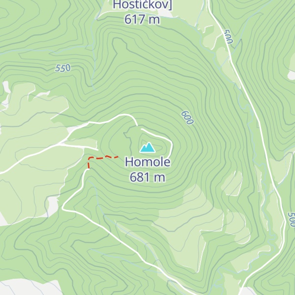 Map of Homole