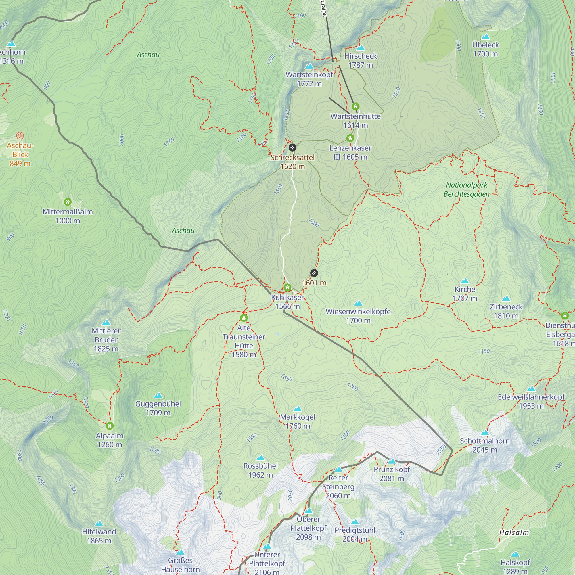 Kühlkaser map