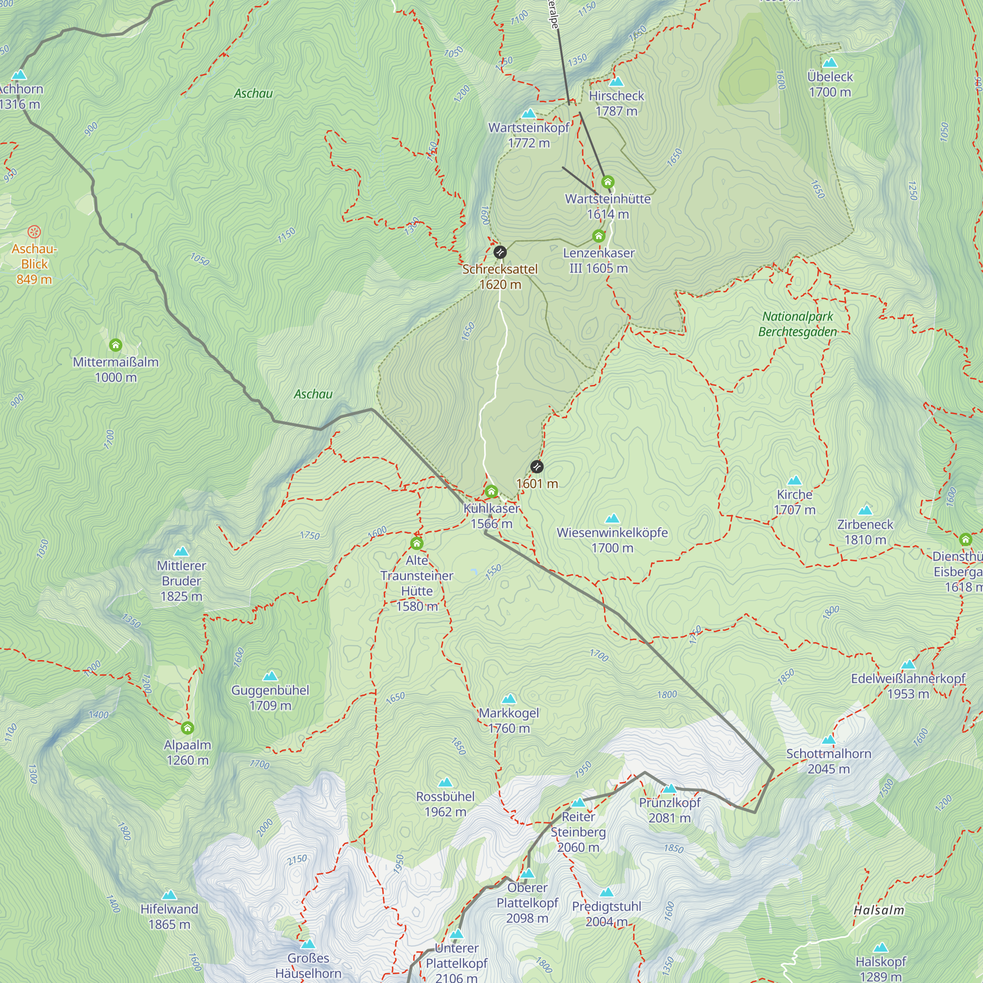 Kühlkaser map